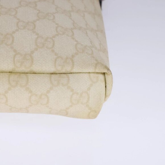GUCCI GG Supreme Shoulder Bag PVC Beige Gold 223666 Auth 108900 - Picture 5 of 16
